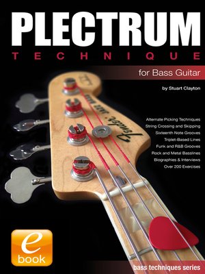 cover image of Plectrum Technique for Bass Guitar